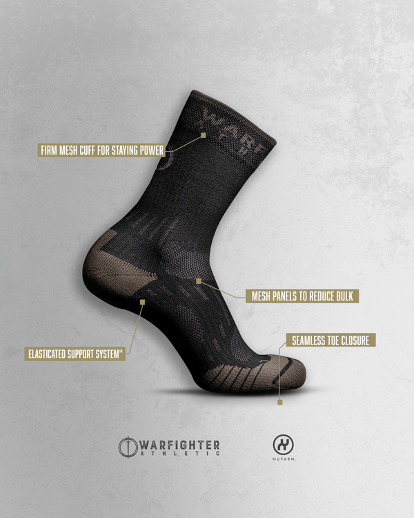 Warfighter Athletic Tactical Training Sock